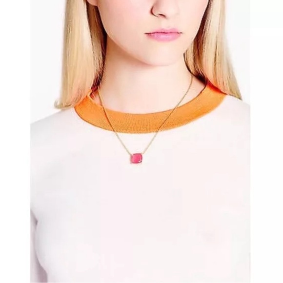 Kate Spade Pink “Cause a Stir” Pendant Necklace - Picture 5 of 5